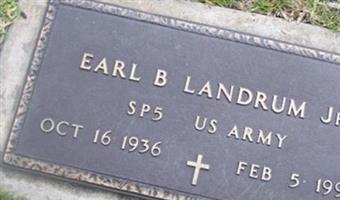 Earl Berthal Landrum, Jr