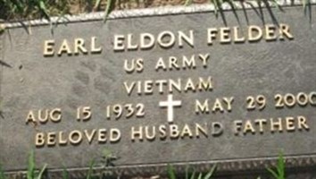 Earl Eldon Felder Earl Eldon Felder