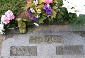 Earl F Hodge, Sr