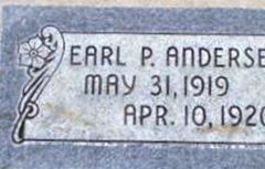 Earl P Andersen