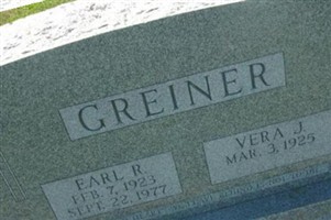 Earl R Greiner Earl R Greiner
