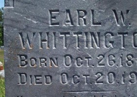 Earl Willis Whittington Earl Willis Whittington