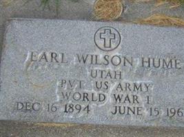 Earl Wilson Hume