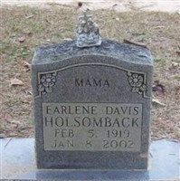 Earlene Davis Holsomback Earlene Davis Holsomback