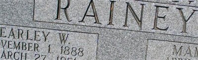 Earley W. Rainey
