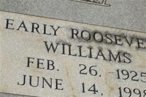 Early Roosevelt Williams