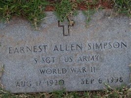 Earnest Allen Simpson Earnest Allen Simpson