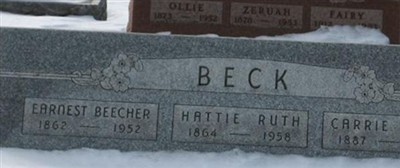 Earnest Beecher Beck Earnest Beecher Beck