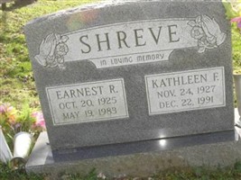 Earnest R. Shreve Earnest R. Shreve