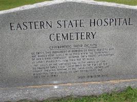 Eastern State Hospital Cemetery