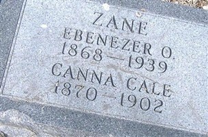 Ebenezer O Zane Ebenezer O Zane