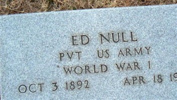 Ed Null Ed Null