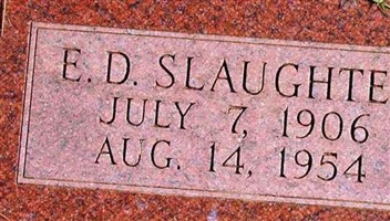E D Slaughter