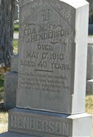 Eda M. Henderson Eda M. Henderson