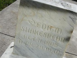 Eda M Shakespear Eda M Shakespear
