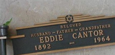 Eddie Cantor Eddie Cantor