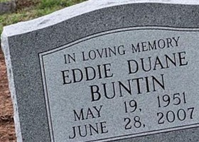 Eddie Duane Buntin
