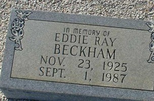 Eddie Ray Beckham