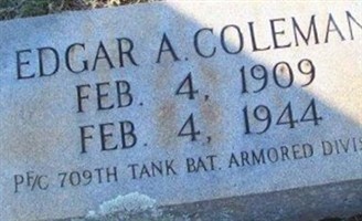 Edgar A. Coleman Edgar A. Coleman