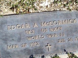 Edgar A McCormick