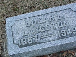 Edgar E Langston Edgar E Langston