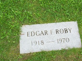 Edgar F. Roby Edgar F. Roby