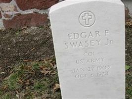 Edgar F Swasey, Jr