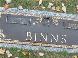 Edgar Pitt Binns Edgar Pitt Binns