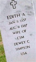 Edith A Simpson Edith A Simpson