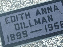 Edith Anna Dillman Edith Anna Dillman