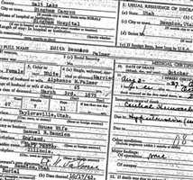 Edith Bennion Palmer Edith Bennion Palmer