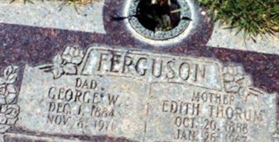 Edith Bergetta Thorum Ferguson Edith Bergetta Thorum Ferguson