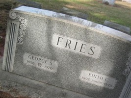Edith C. Sheffey Fries Edith C. Sheffey Fries