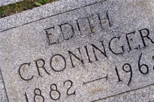 Edith Croninger Edith Croninger