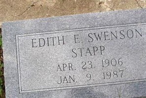 Edith E. Swenson Stapp