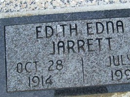 Edith Edna Coble Jarrett