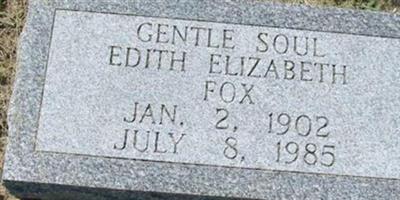 Edith Elizabeth Fox