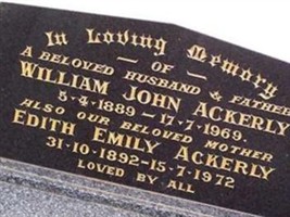 Edith Emily Ann Ledger Ackerley Edith Emily Ann Ledger Ackerley