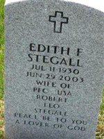 Edith F Stegall