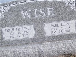Edith Florence Wise Edith Florence Wise