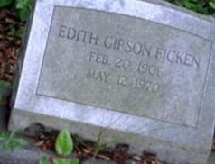 Edith Gipson Ficken