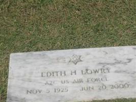 Edith H. Lowry Edith H. Lowry