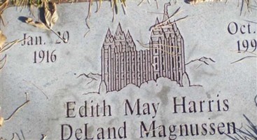 Edith May Harris Deland Magnussen Edith May Harris Deland Magnussen