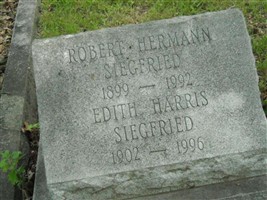 Edith Harris Siegfried Edith Harris Siegfried