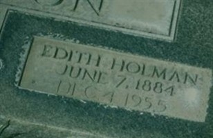 Edith Holman Monson