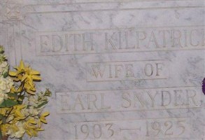 Edith Kilpatrick Snyder