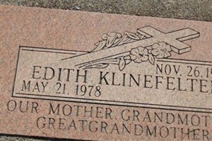 Edith Klinefelter Edith Klinefelter