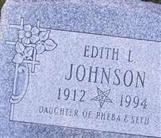 Edith L. Smith Johnson Edith L. Smith Johnson