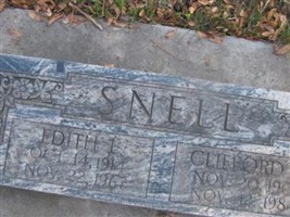 Edith LaVere Smith Snell Edith LaVere Smith Snell