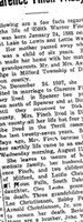 Edith Lottie Warner Finch Edith Lottie Warner Finch